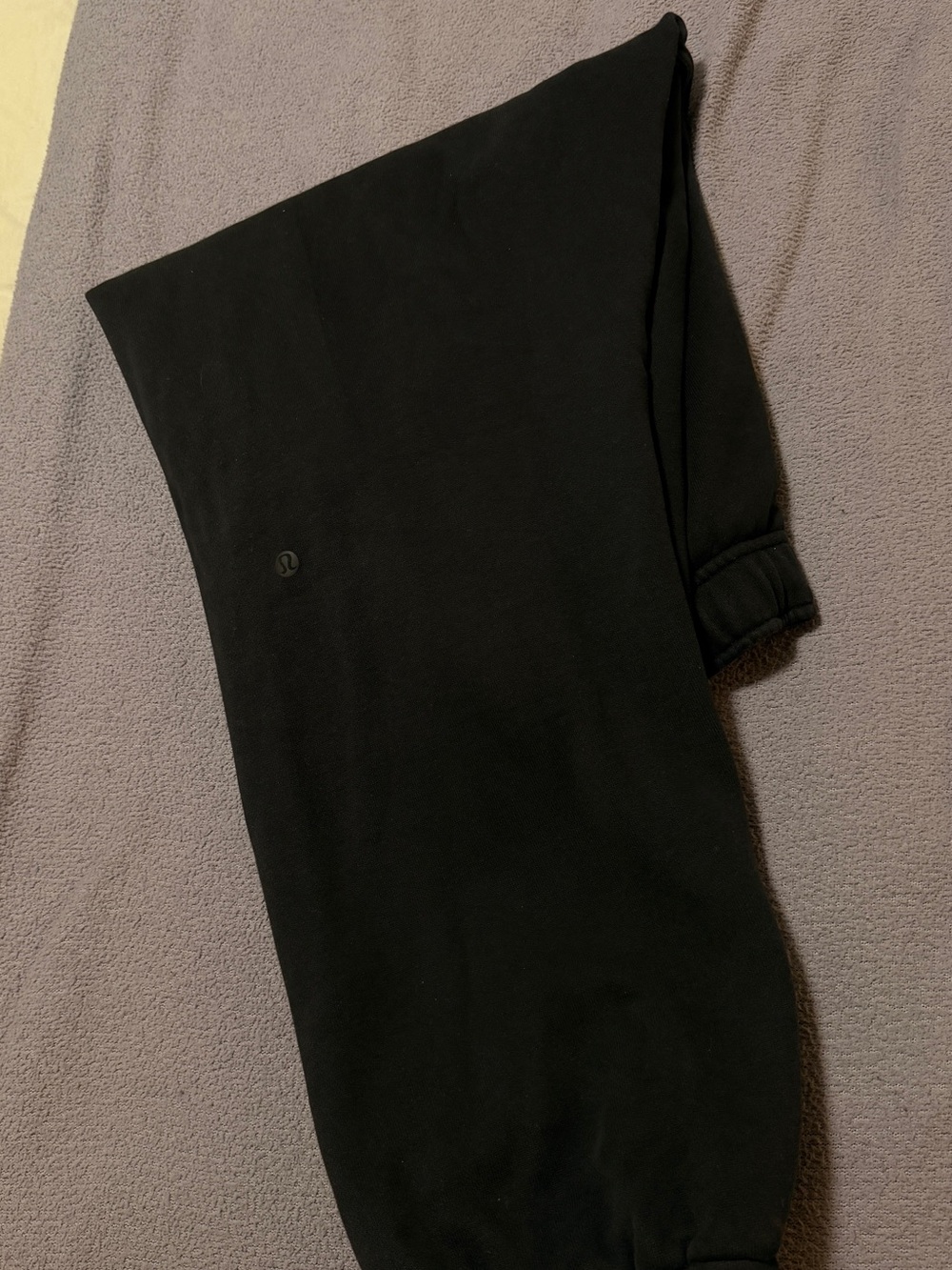 Lululemon Scuba Mid-Rise Oversized Joggers Black Small Regular